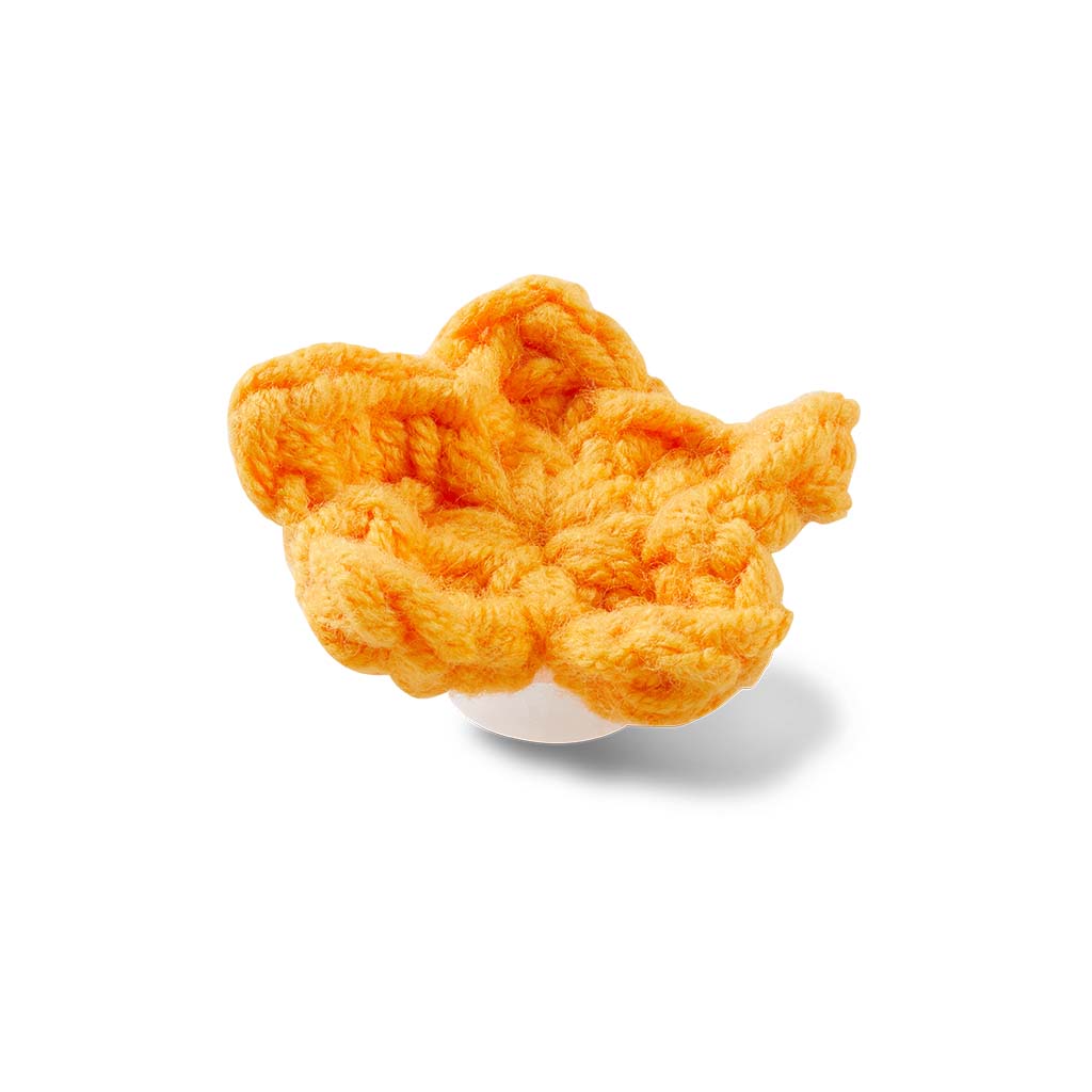 Jibbitz™ Crafted Crochet Orange Star