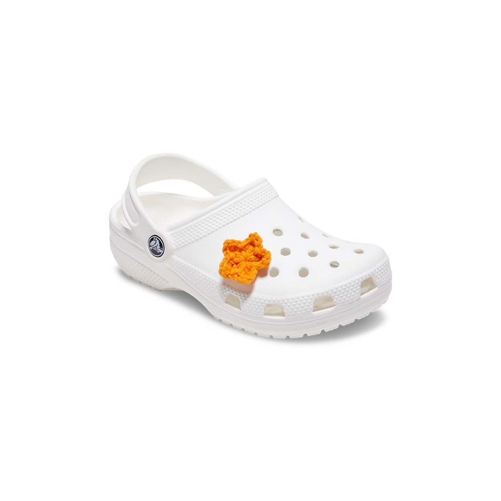Jibbitz™ Crafted Crochet Orange Star