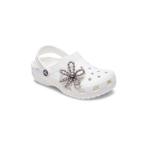 Jibbitz™ Grey Pearl Beaded Daisy