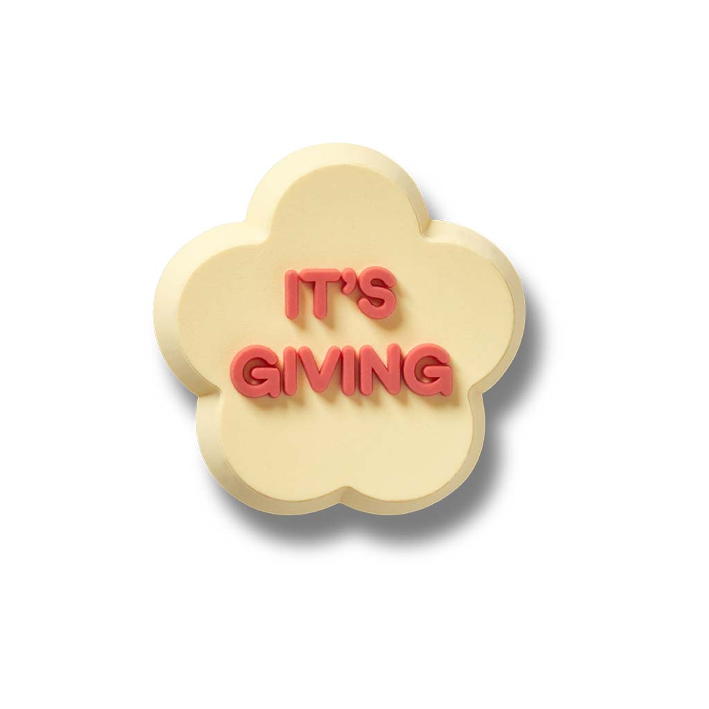 Jibbitz™ Conversation Shape Its Giving