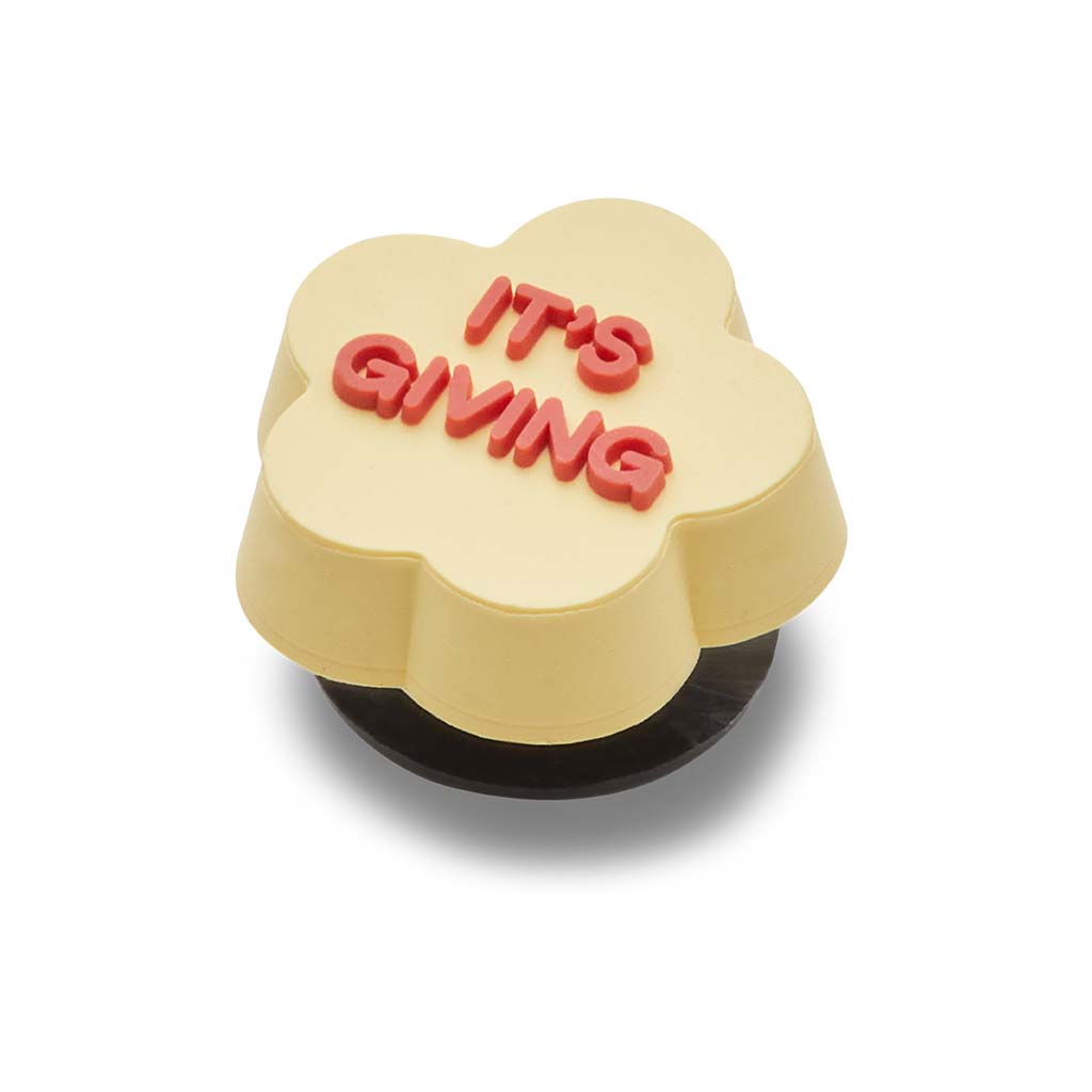 Jibbitz™ Conversation Shape Its Giving