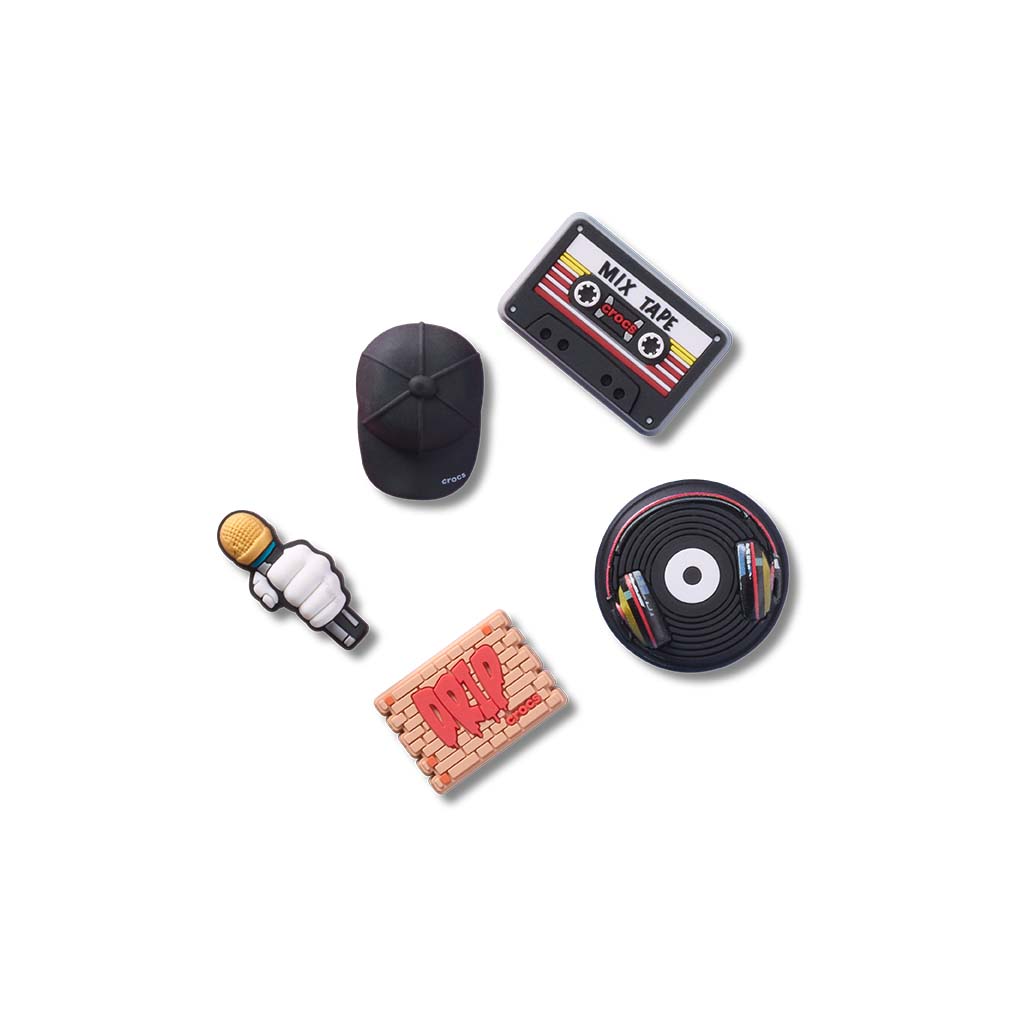 Jibbitz™ Hip Hop Music 5 Pack