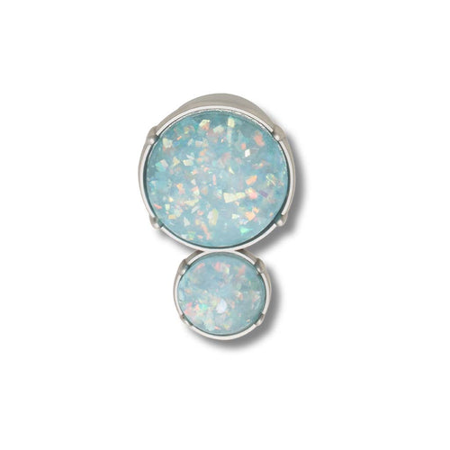 Jibbitz™ Opalescent Meta Double Gema