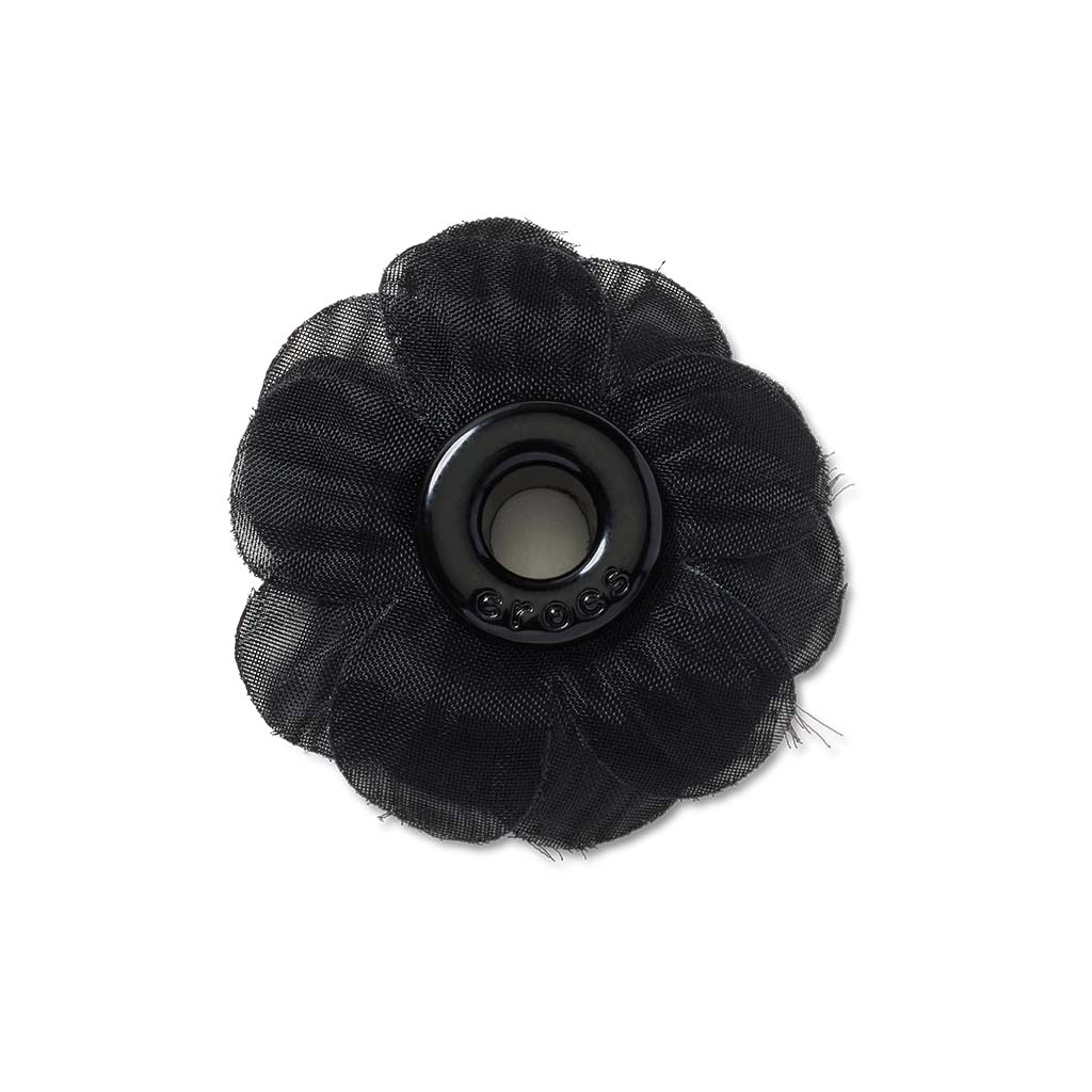 Jibbitz™ Black Chiffon Grommet