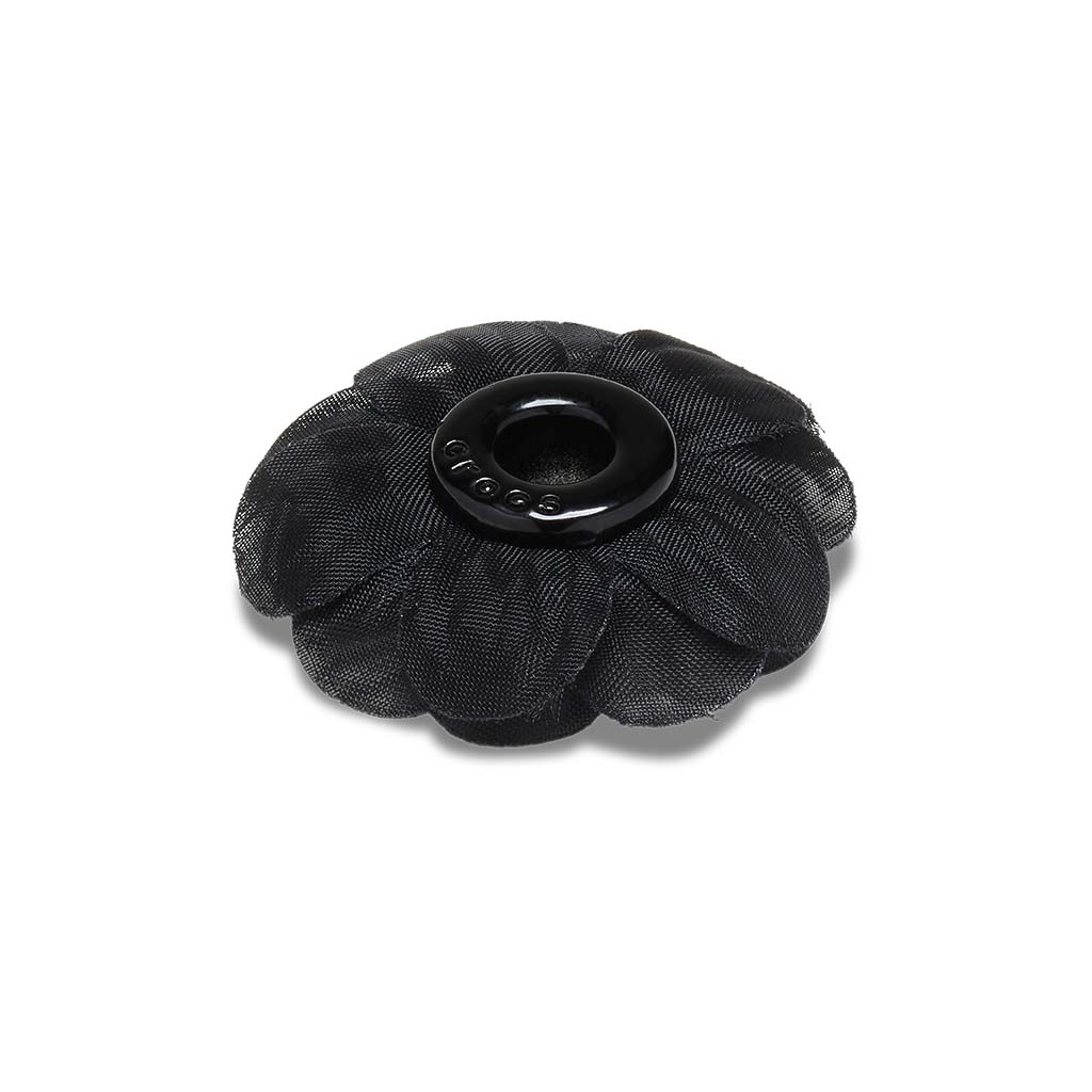 Jibbitz™ Black Chiffon Grommet