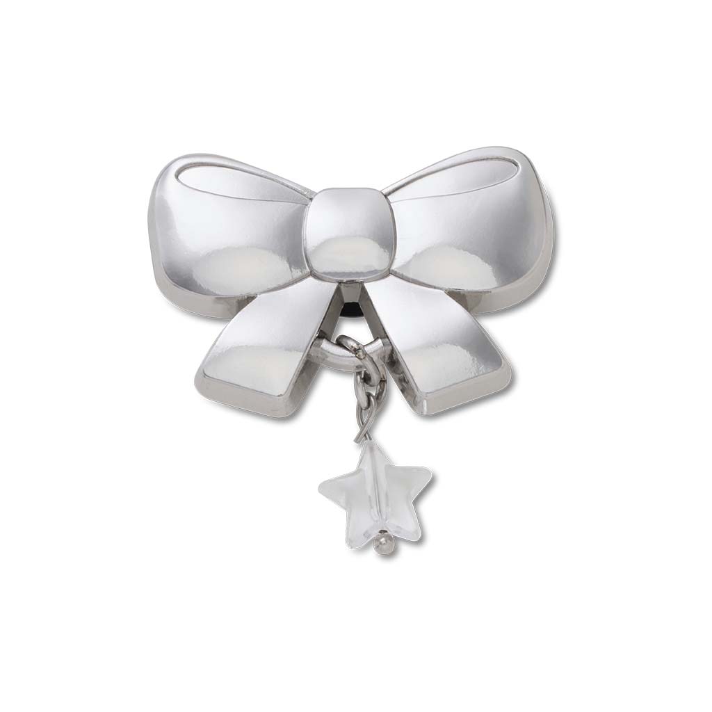 Jibbitz™ Indie Silver Bown Dangle