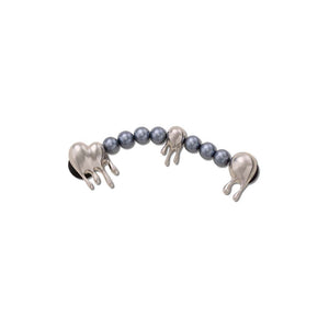 Jibbitz™ Pearl Melted Silver Chain