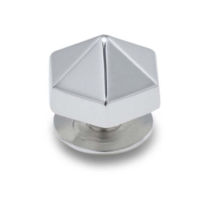 Jibbitz™ Silver Hexagon Studio