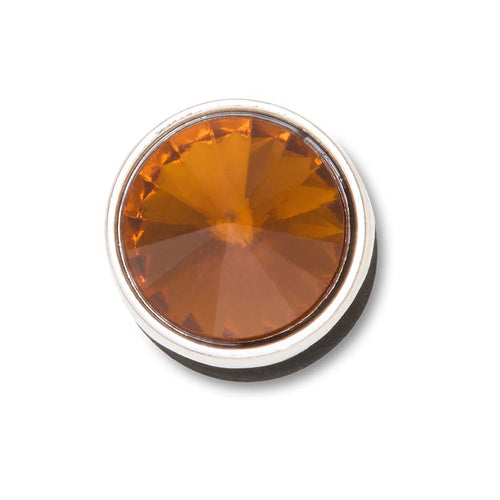 Jibbitz™ Silver Orange Studio
