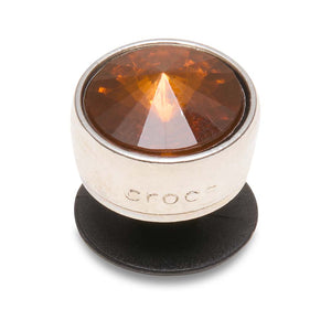 Jibbitz™ Silver Orange Studio