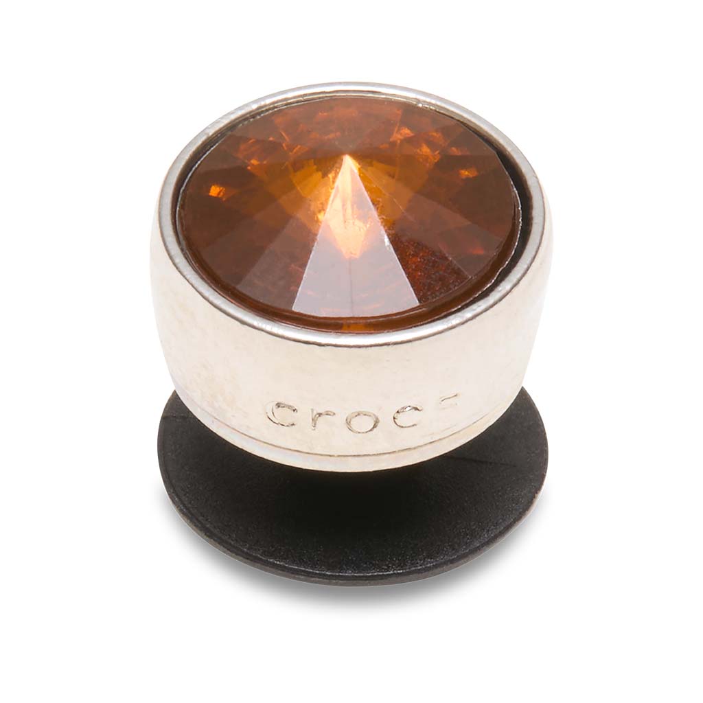 Jibbitz™ Silver Orange Studio