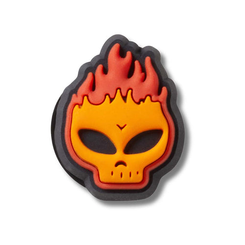 Jibbitz™ Flaming Skull