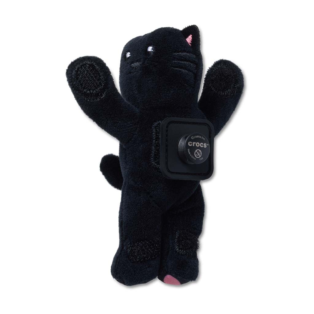 Jibbitz™ Huggitz Black Velvet Cat