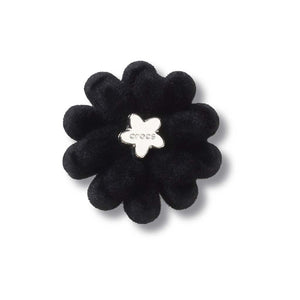 Jibbitz™ Black Velvet Flower 1