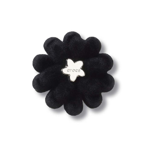 Jibbitz™ Black Velvet Flower 1