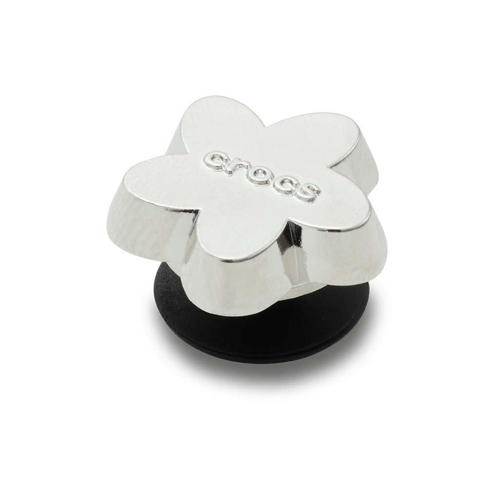 Jibbitz™ Silver Crocs Flower