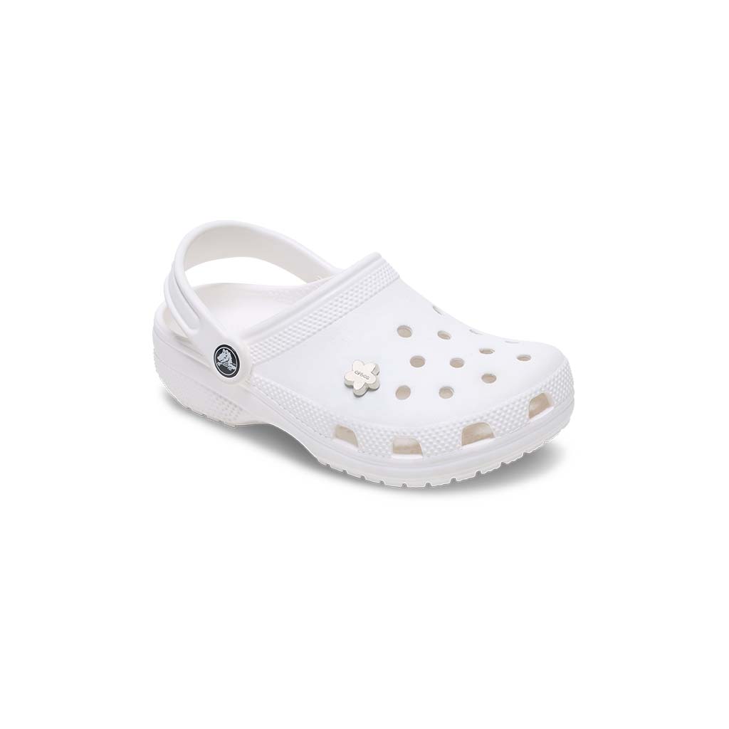 Jibbitz™ Silver Crocs Flower