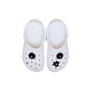 Jibbitz™ Black Velvet Flower 5 Pack