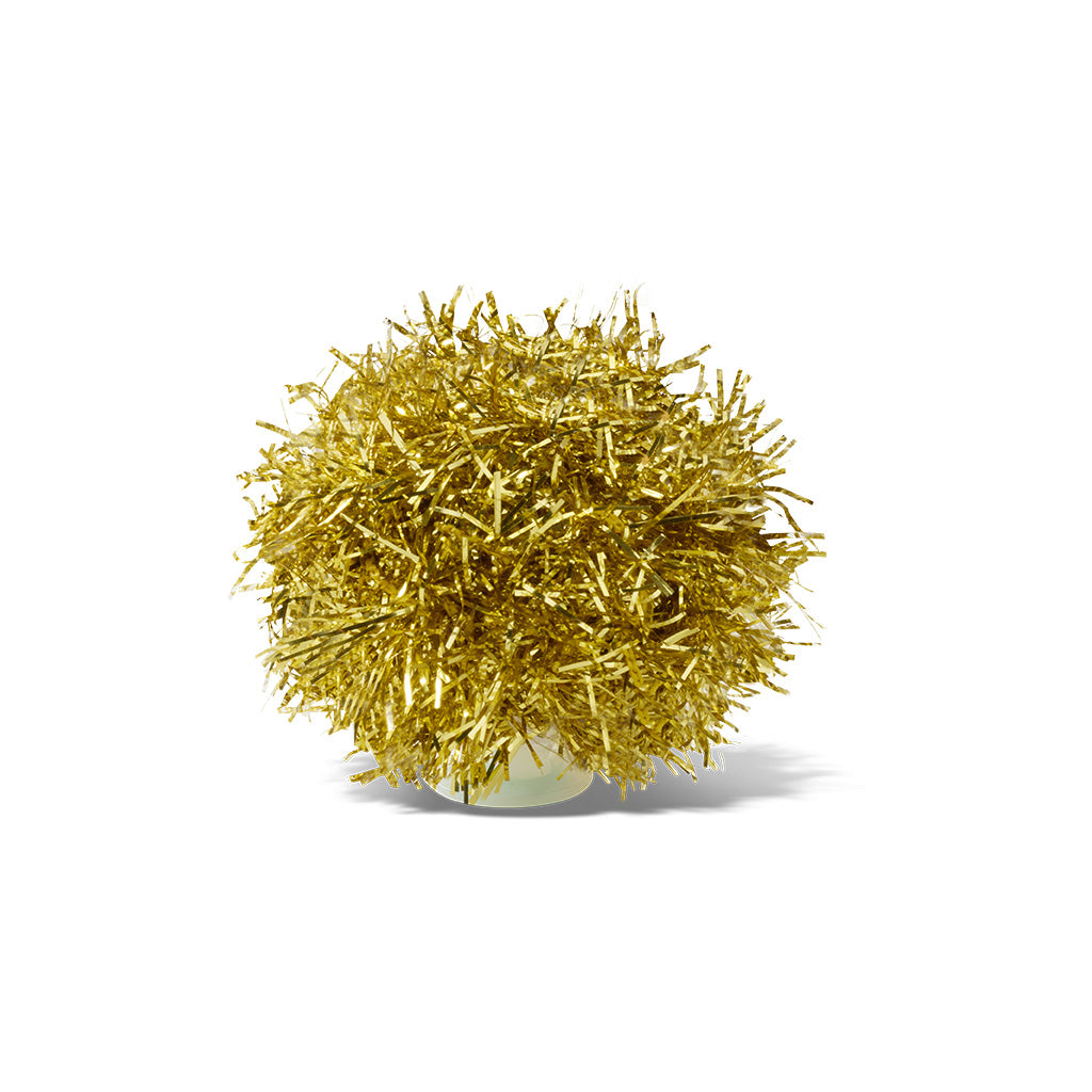 Jibbitz™ Gold Tinsel Pom