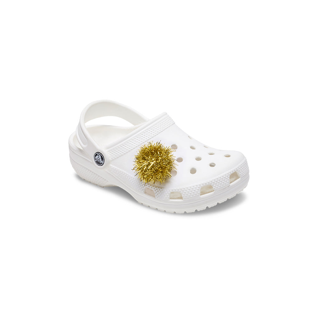 Jibbitz™ Gold Tinsel Pom