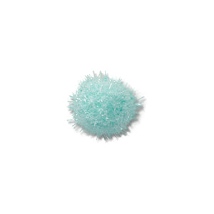 Jibbitz™ Blue Tinsel Pom