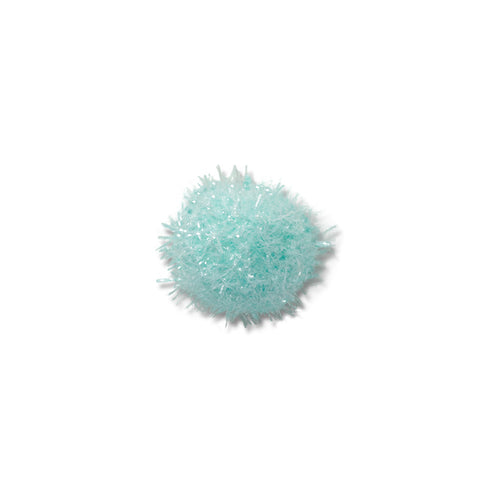 Jibbitz™ Blue Tinsel Pom