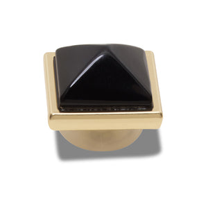 Jibbitz™ Black and Gold Pyramid Studio