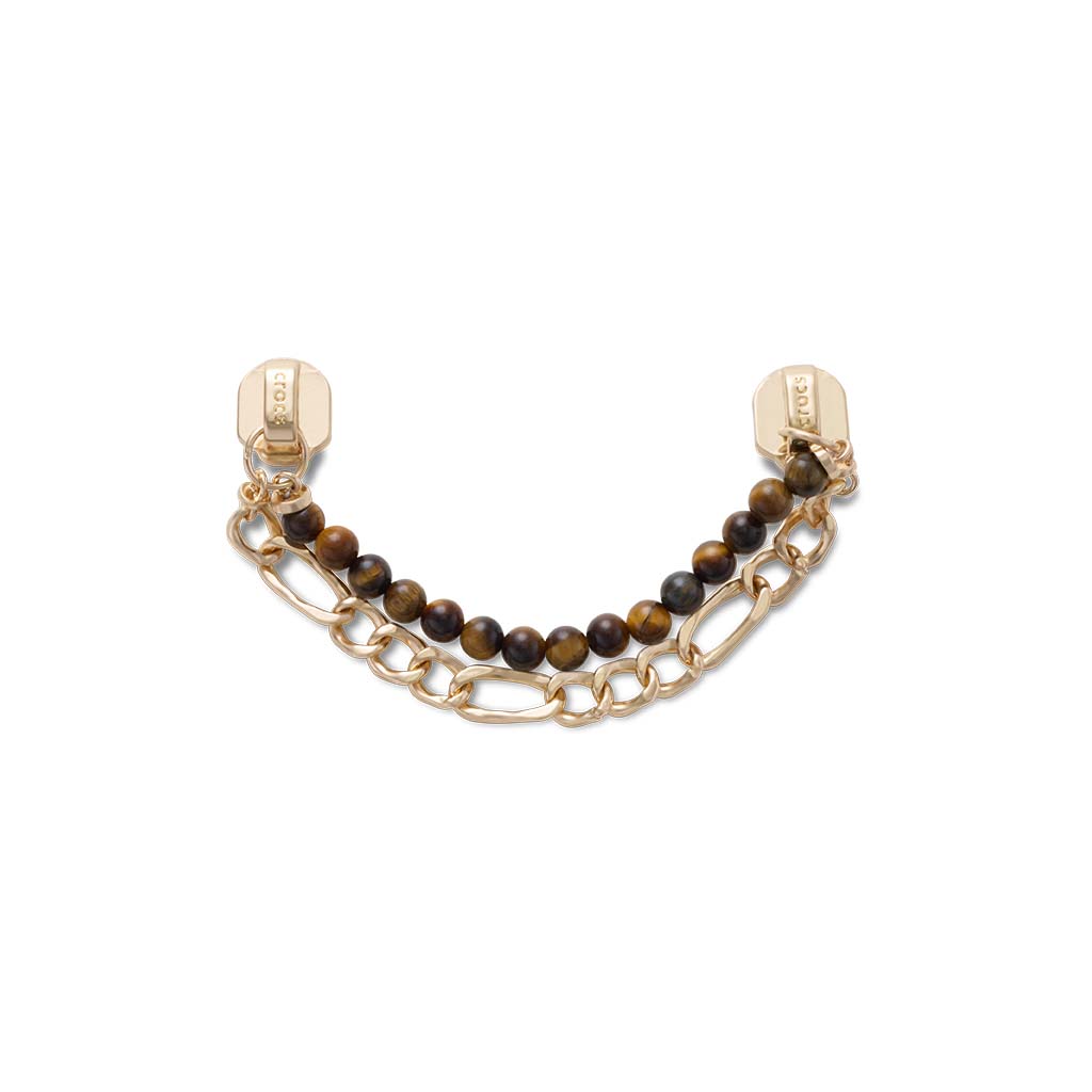 Jibbitz™ Gold Double Tortoise Chain