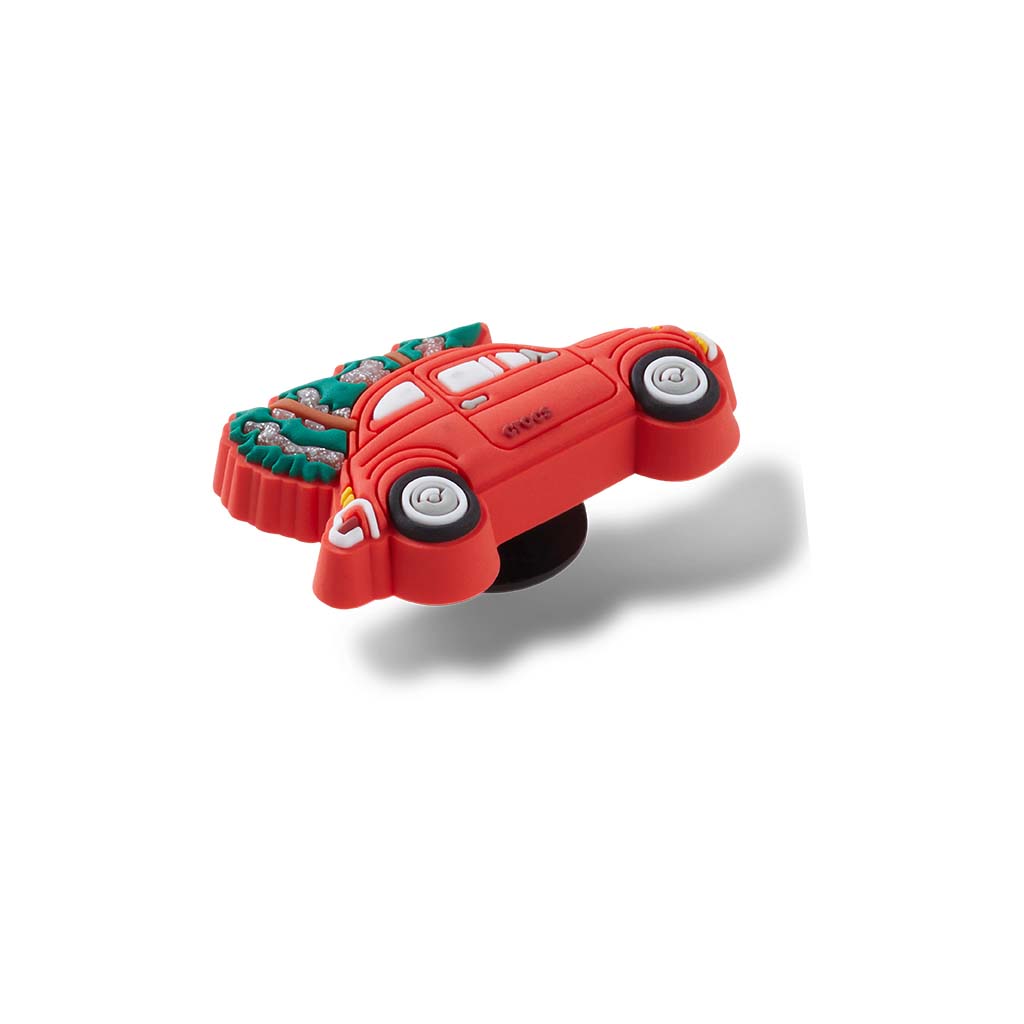 Jibbitz™ Red Car with Christmas Tree