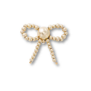 Jibbitz™ Gold Beaded Bown