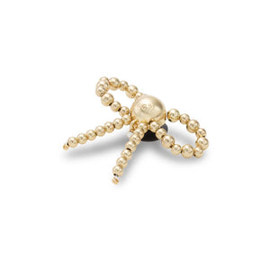 Jibbitz™ Gold Beaded Bown