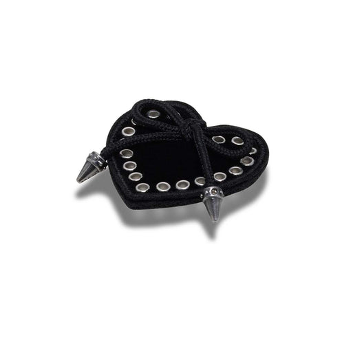 Jibbitz™ Black Heart with Bown