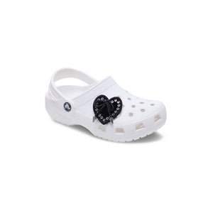 Jibbitz™ Black Heart with Bown