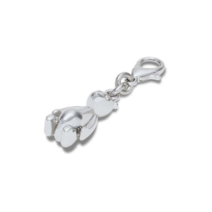 Jibbitz™ Silver Bear Charm