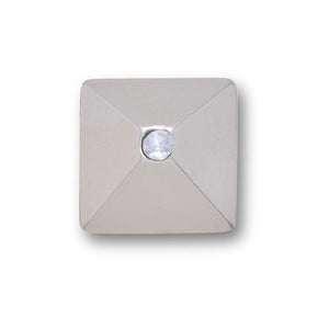 Jibbitz™ Dark Silver Pyramid Studio