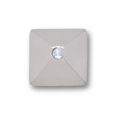 Jibbitz™ Dark Silver Pyramid Studio