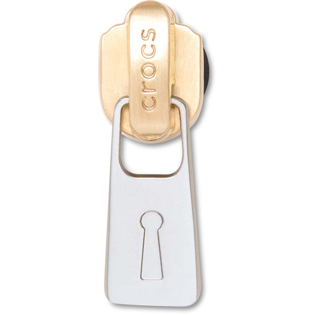 Jibbitz™ Gold and Silver Zipper