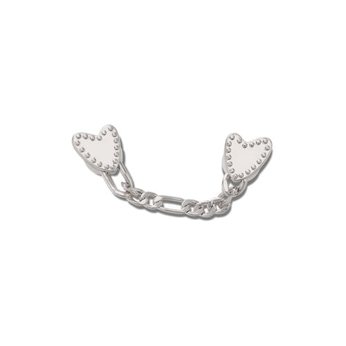 Jibbitz™ Silver Heart Mini Chain