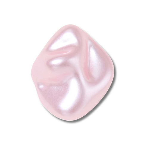 Jibbitz™ Pink Square Baroque Pearl