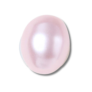 Jibbitz™ Pink Oval Baroque Pearl