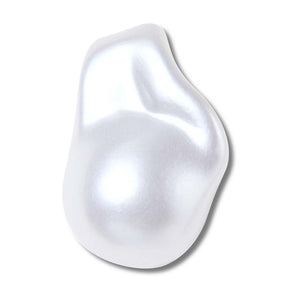 Jibbitz™ White Pear Baroque Pearl