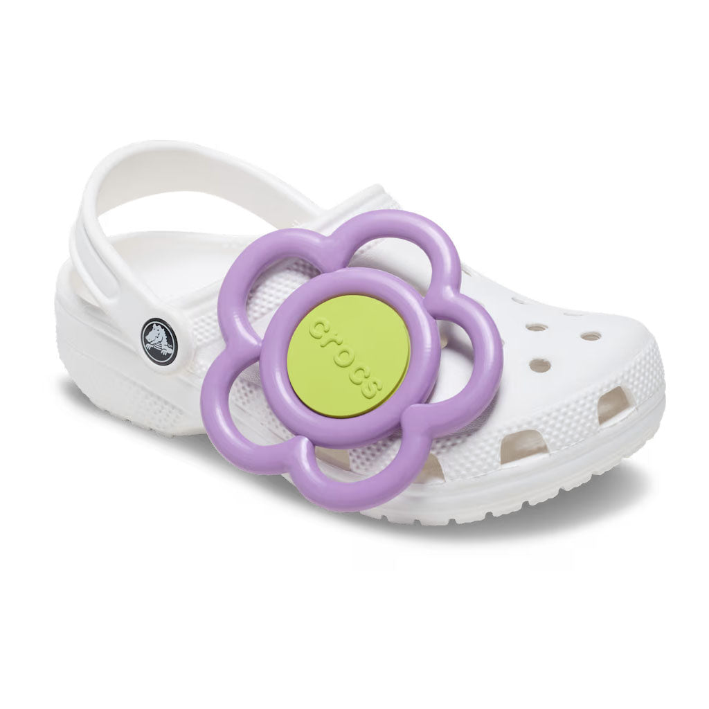 Jibbitz™ Mega Purple and Green Flower