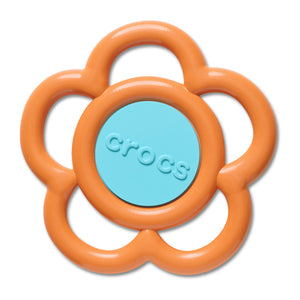 Jibbitz™ Mega Orange and Blue Flower