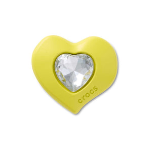 Jibbitz™ Yellow SMT Gem Heart