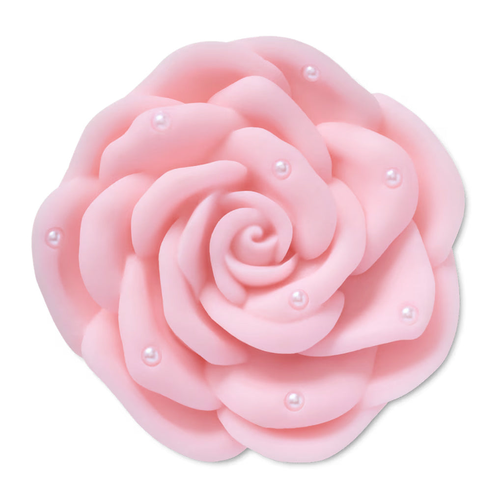 Jibbitz™ Pink Rose With Pearls