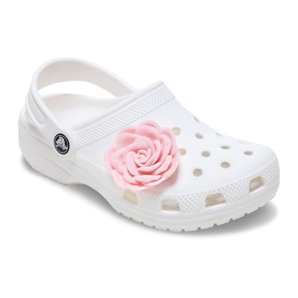 Jibbitz™ Pink Rose With Pearls