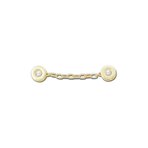 Jibbitz™ Gold Chain with Pearl Rivets
