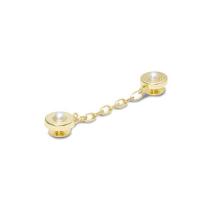 Jibbitz™ Gold Chain with Pearl Rivets