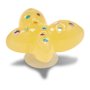 Jibbitz™ Dainty Gem Yellow Butterfly
