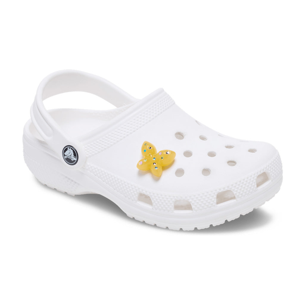Jibbitz™ Dainty Gem Yellow Butterfly